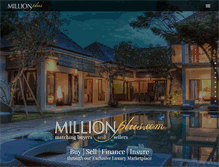 Tablet Screenshot of millionplus.com